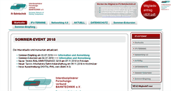 Desktop Screenshot of ifv-bahntechnik.de